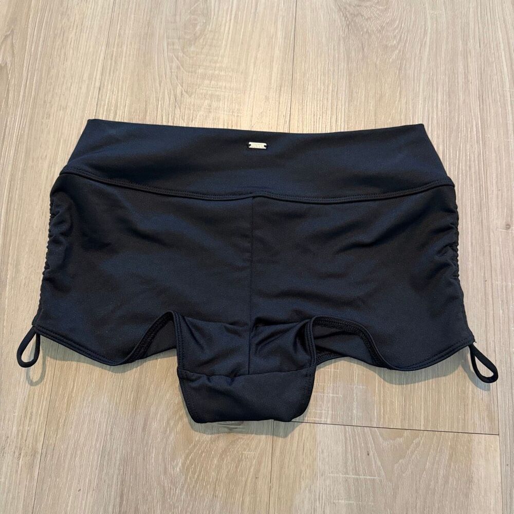 NWT VS Pink Black Swim Bottom - Picture 2 of 7